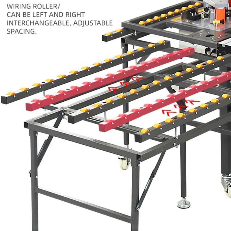 Multi functional woodworking saw table integrated machine Push pull precision push table saw