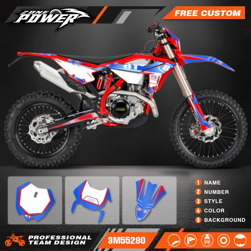 

Фоны Powerzone на заказ, графические наклейки, Стикеры, наборы для Beta RR ENDURO 125 200 250 300 350 390 430 480 2023 2024 2025 09