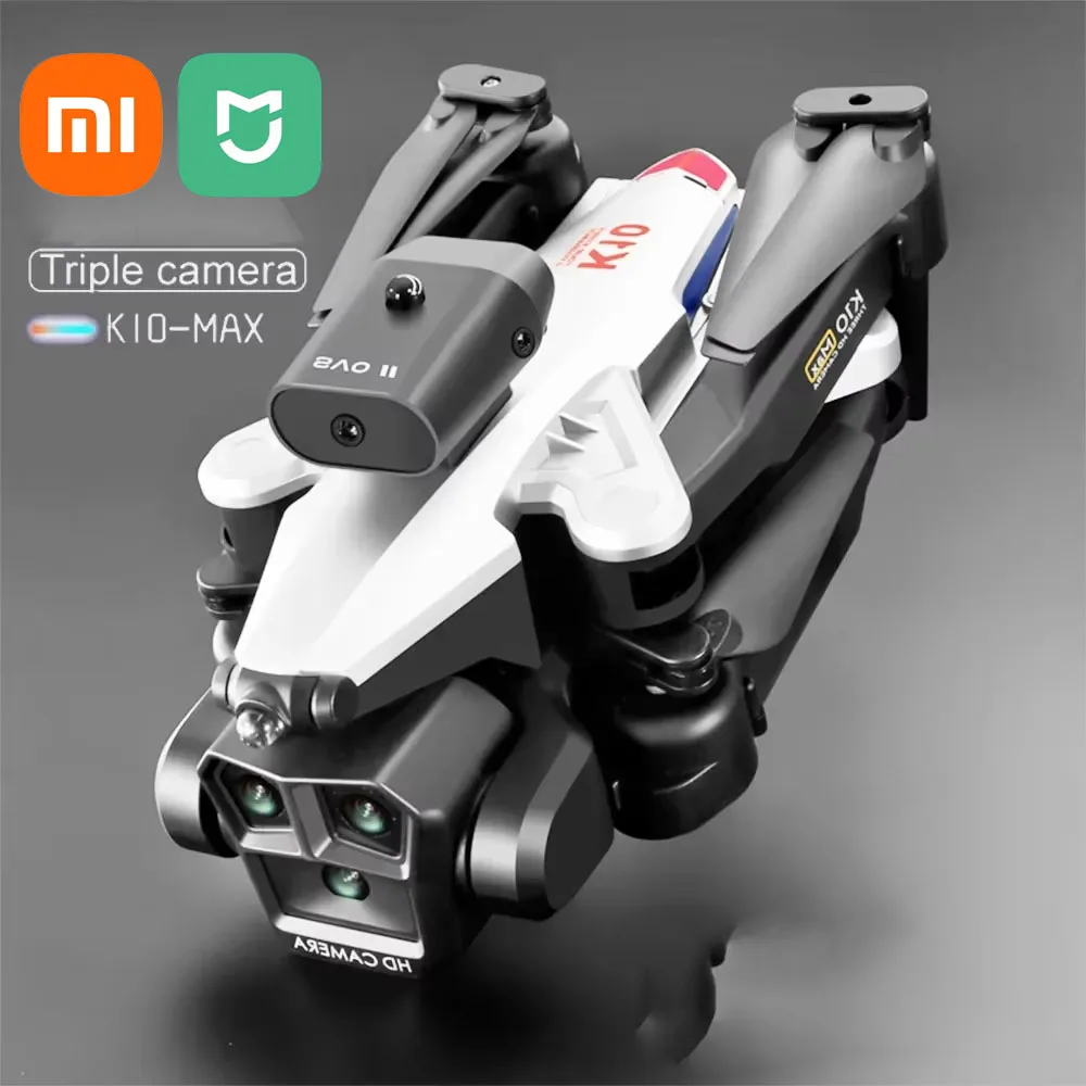 

Xiaomi MIJIA K10 MAX Drone 8K HD Three Camera Obstacle Avoid Optical Flow Professional Aerial Photography Foldable Quadcopte Toy
