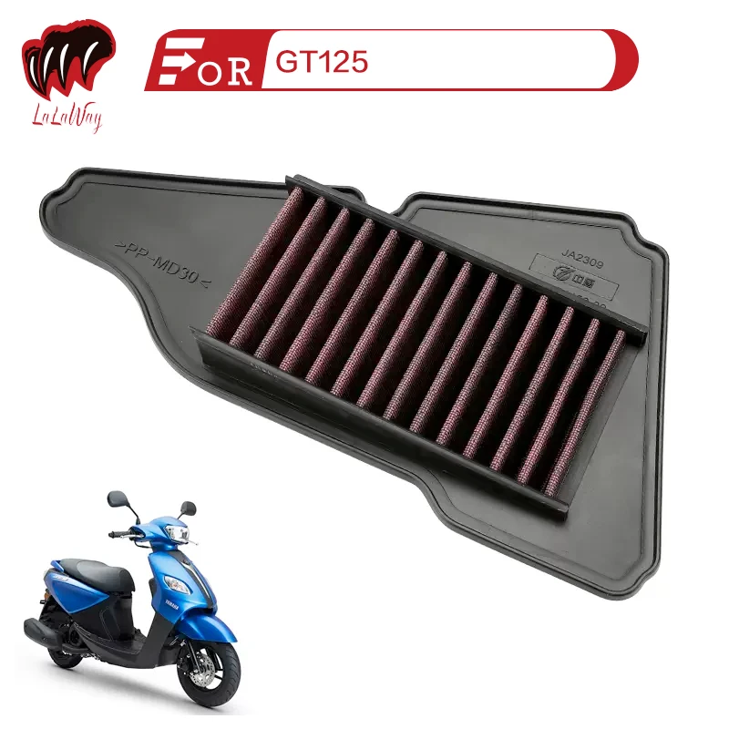 

For YAMAMHA JOG i GT125 ZY FORCE Forcex GT Electric Motorcycle Air Filter Motor Bike Intake Cleaner