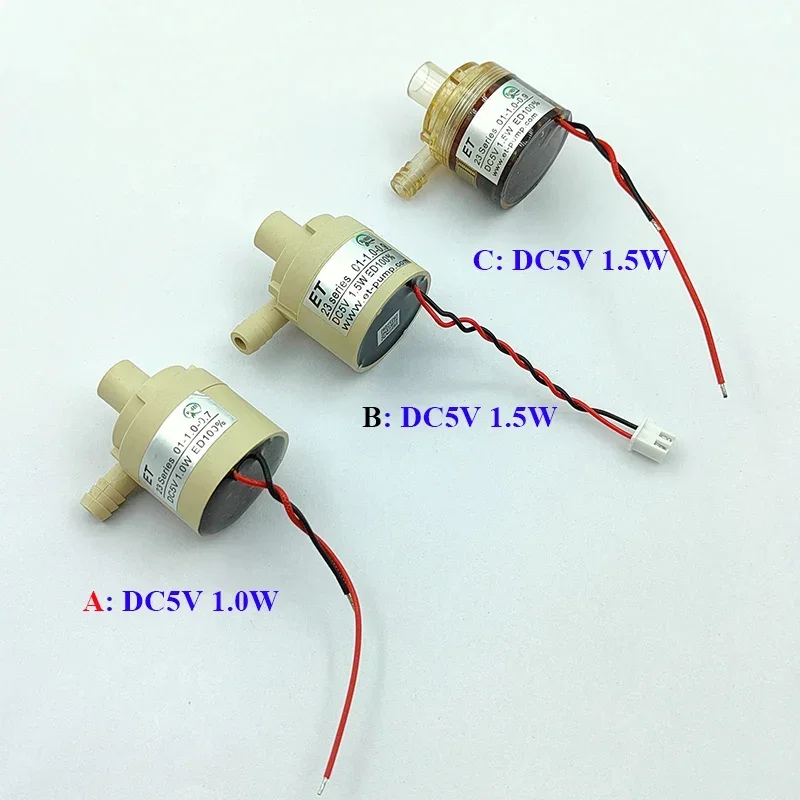 

ET 23 series DC 5V 6V Mini Brushless Water Pump Submersible Centrifugal Impeller Circulating Water Pump DIY Fountain Aquarium