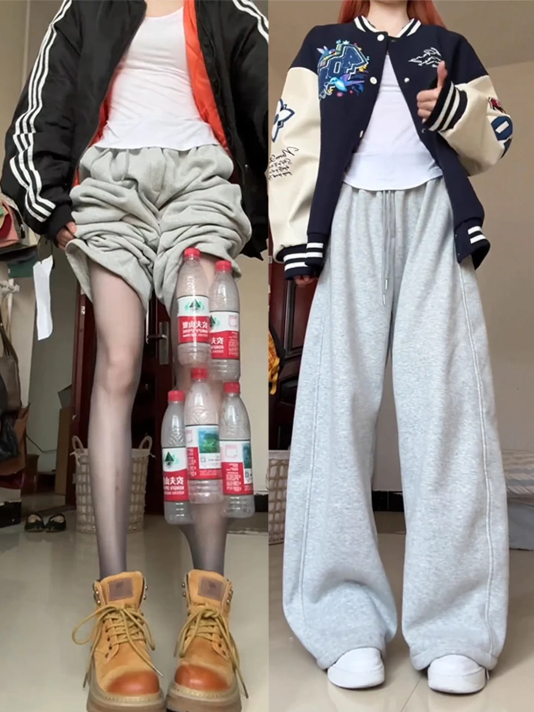 

Американские широкие брюки унисекс для осени и зимы, утепленные флисом, прямые спортивные штаны свободного кроя