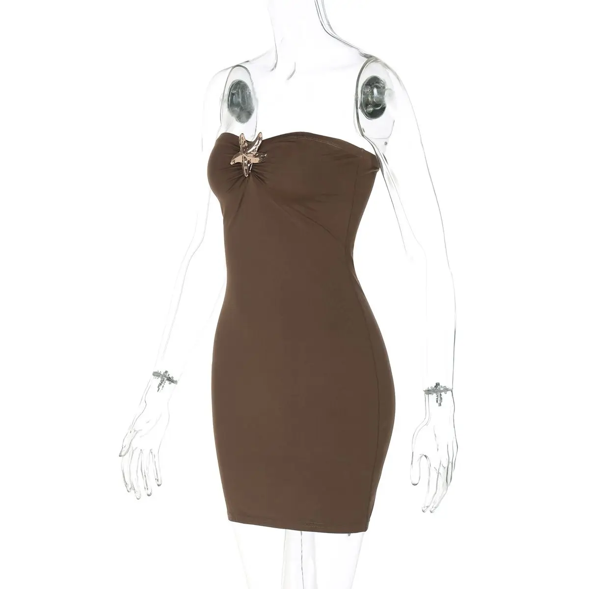 Bodycon Jurken V-hals Lange Mouw Vrouw Zomer Tie Dye Festival Boheemse Vrouwen Swirl Psychedelisch Meerkleurig Abstract Kunstzinnig Ins