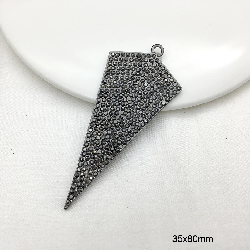 1 pcs Multi-style Round/Star/palm shape crystal Charms,Pave rhinestone Pearl Pendant,necklace connector Earrings Jewelry making