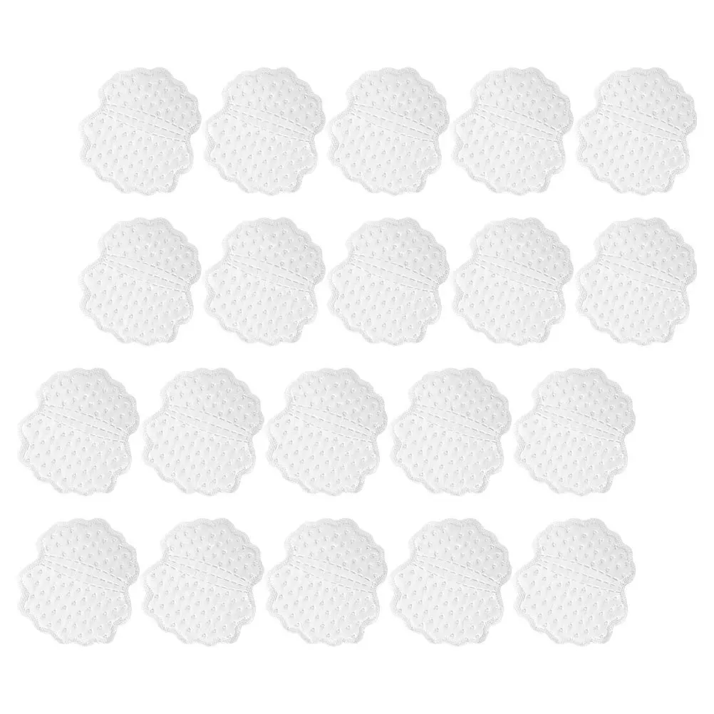 20 قطعة منصات عرق الإبط تنفس امتصاص العرق بقع للنساء الرجال تحت الإبط درع لوازم الصيف الإبط المتاح