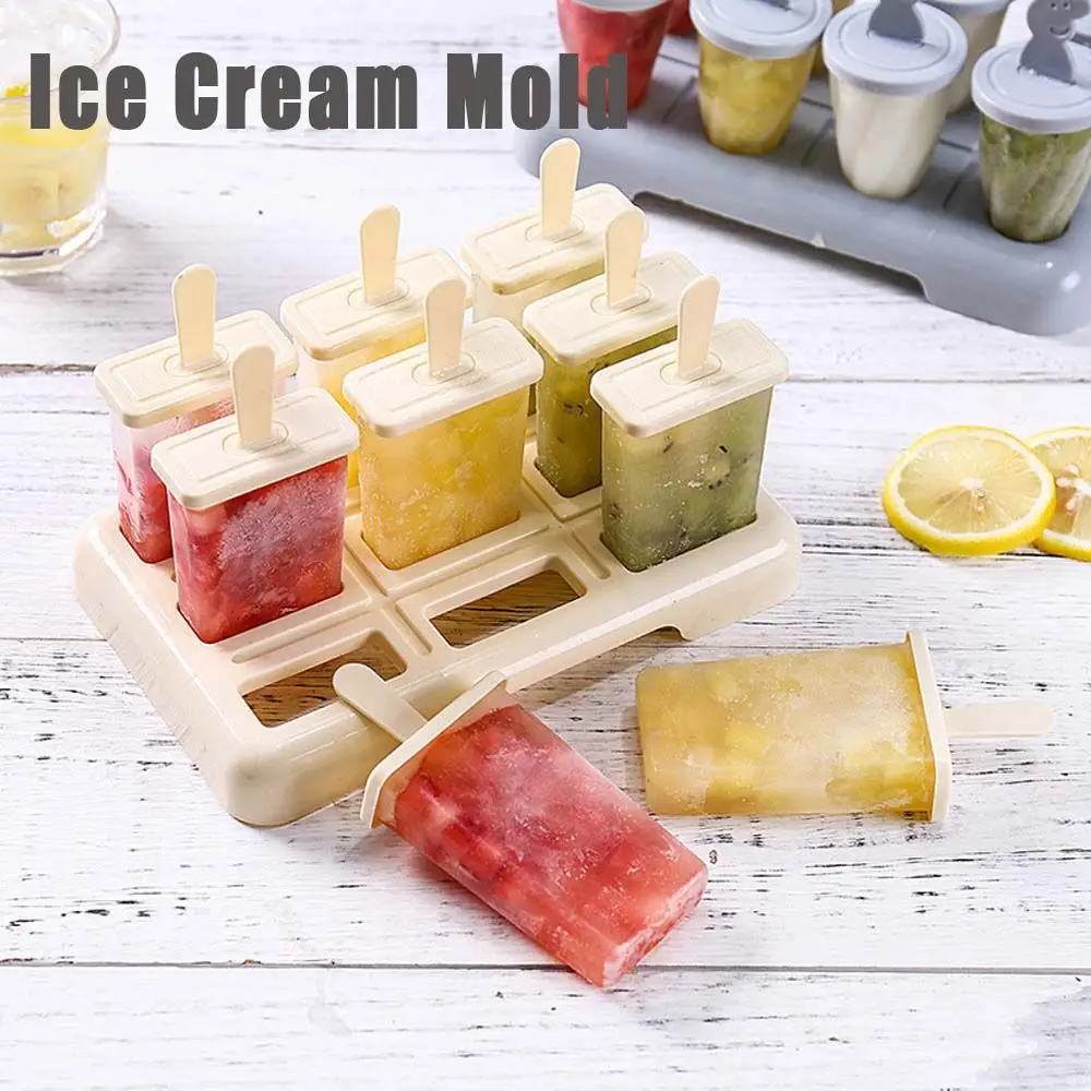 Reusable DIY Freeze Baby Ice Cream Makers  Ice Stick Kitchen Tools Ice Cream Mold Ice Maker