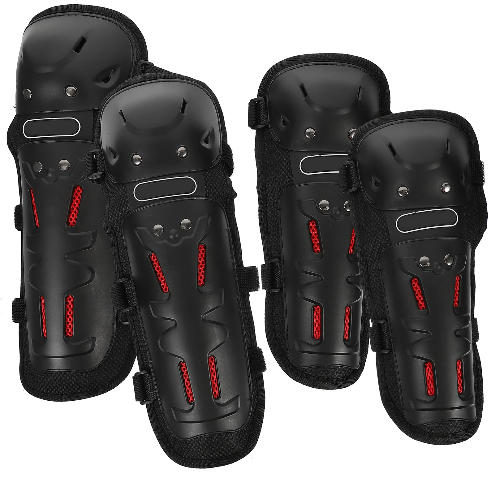 

Cycling Knee Riding Protective Gear Elbow Motorcycle Braces High Elastic Lightweight Protective Gear for Sports Fitness Riding