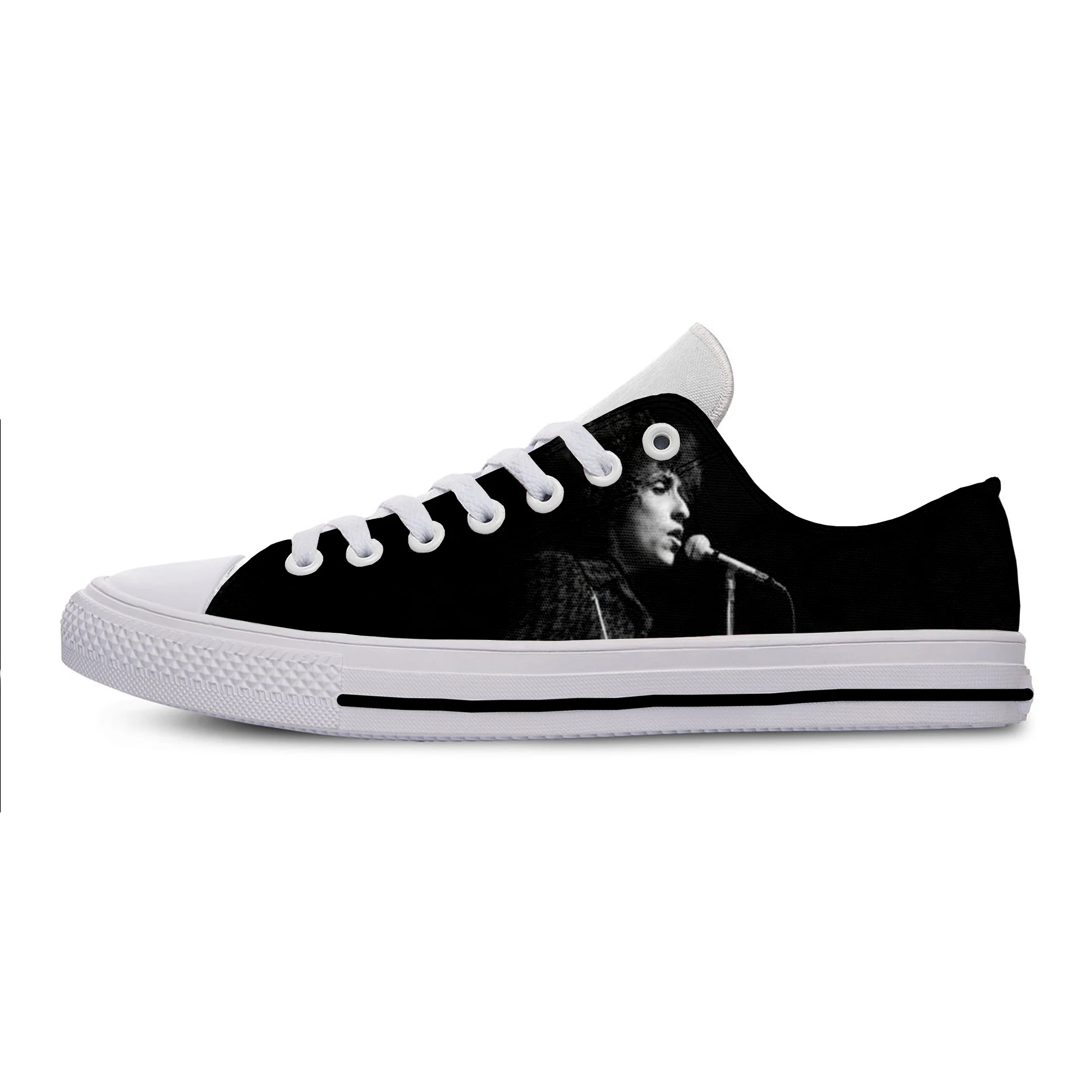 Hot Cool Fashion Hoge Kwaliteit Sneakers Handigheid Casual Schoenen Mannen Vrouwen Pop Rock Bob Folk Muziek Dylan Lage Top Nieuwste Board Schoenen