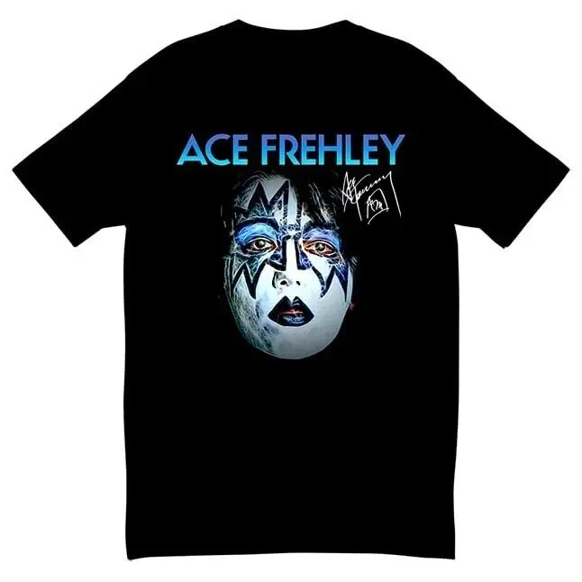 

Vtg Ace Frehley, подарок для фанатов, хлопковая черная футболка всех размеров для мужчин и женщин