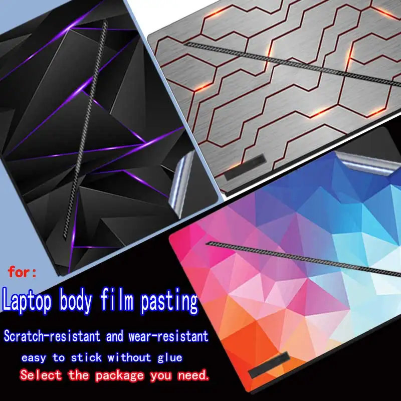 2026 For ASUS ROG Zephyrus Duo GX651AR notebook computer fuselage film shell film colorful scratch-resistant protective film.