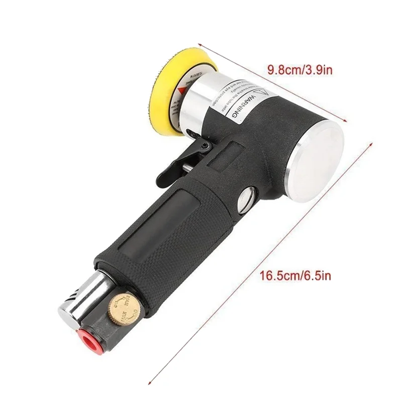 ABLL-MINI PNEUMATIC 1In/2In/3In เครื่องบดชุดสําหรับขัดรถความเร็วสูง Air Powered Polisher Air เครื่องมือใช้งานง่าย
