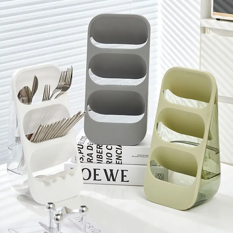 

Chopsticks Storage Box Household Chopsticks Spoon Storage Rack Kitchen Table Multi-function Tableware Drain Chopsticks Rack