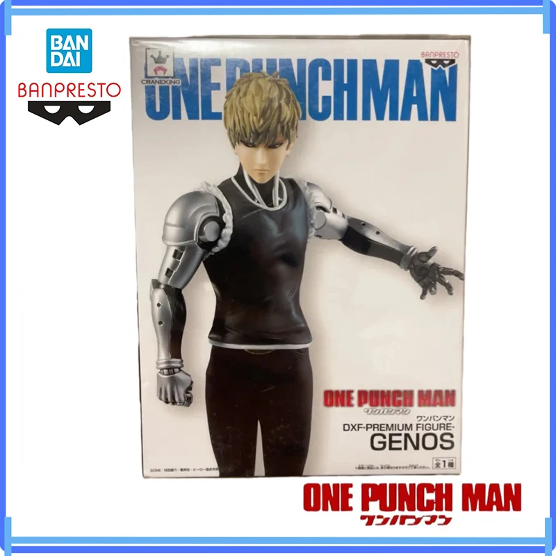 

Original Banpresto In Stock Bandai One Punch Man Genos Anime Action Figure Model Boxed Characters Toys Garage Gifts