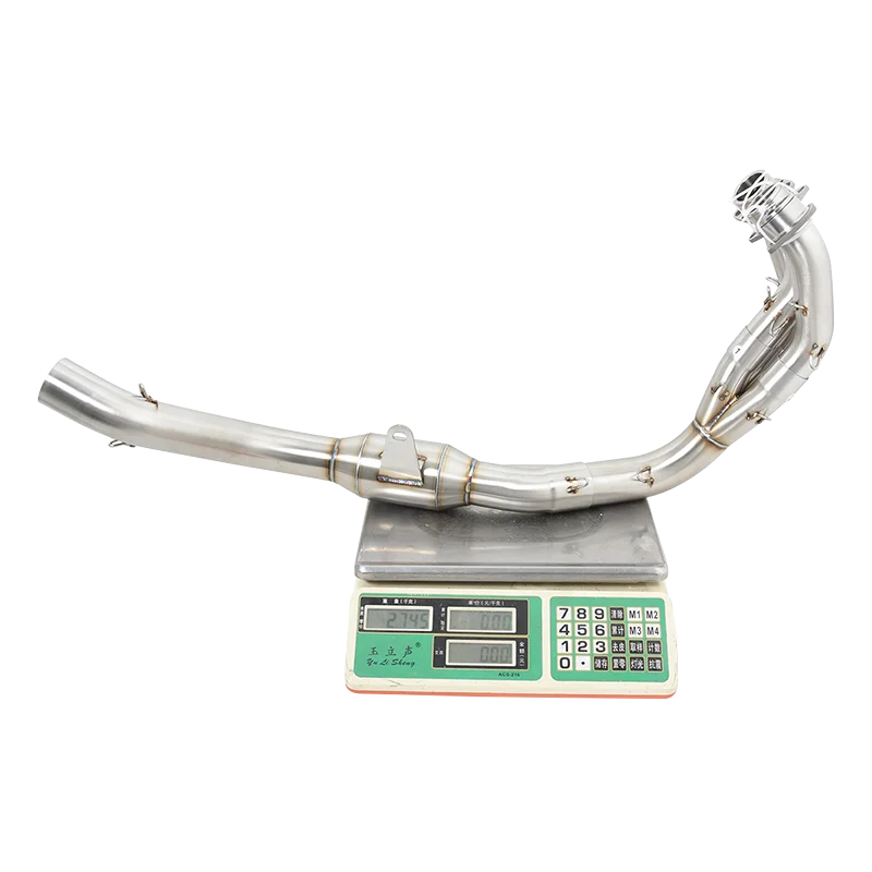 For Yamaha MT-09 MT09 FZ09 XSR900 2021 - 2023 Motorcycle Exhaust Full Systems No DB Killer Front Middle Link Pipe Escape Muffler view 5