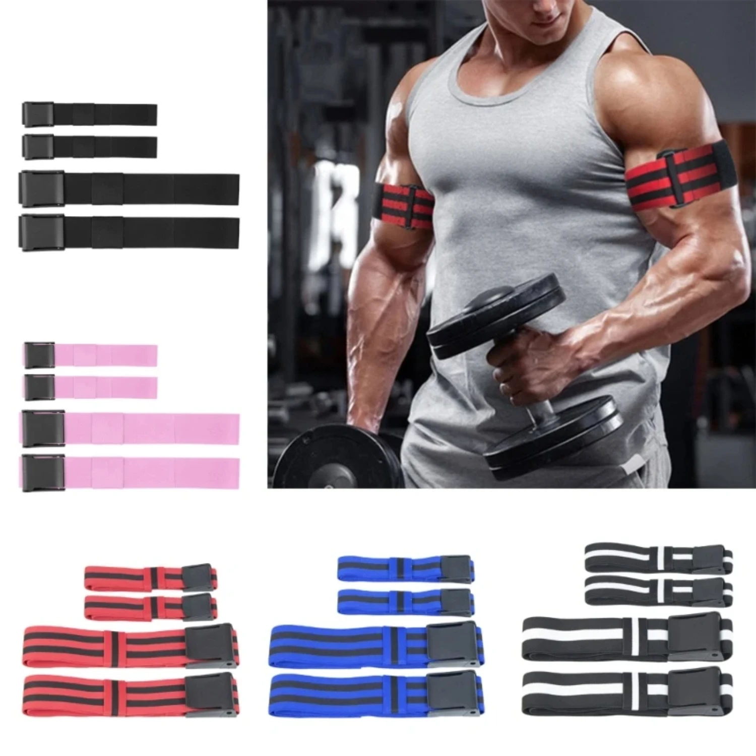 

Booty Bands Women Legs, Glutes & Building, Blood Flow Restriction Occlusion Bands Workouts, Resistance Loop 69HD