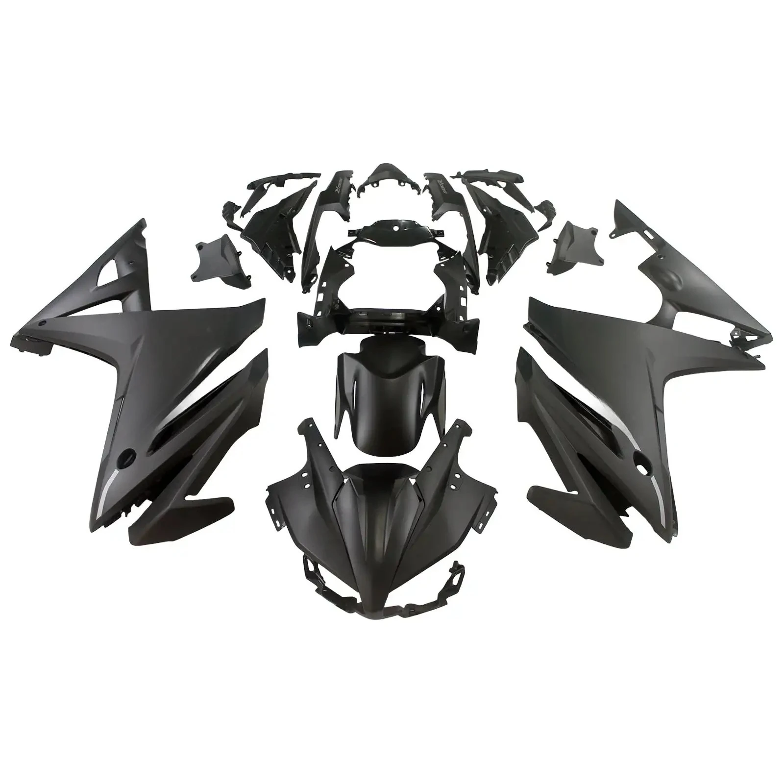 NEW Fairings Honda For Honda CBR500R 2016 2017 2018 Black Bodywork Injection Panels Abs Plastic Motorcycle Fairing Kit