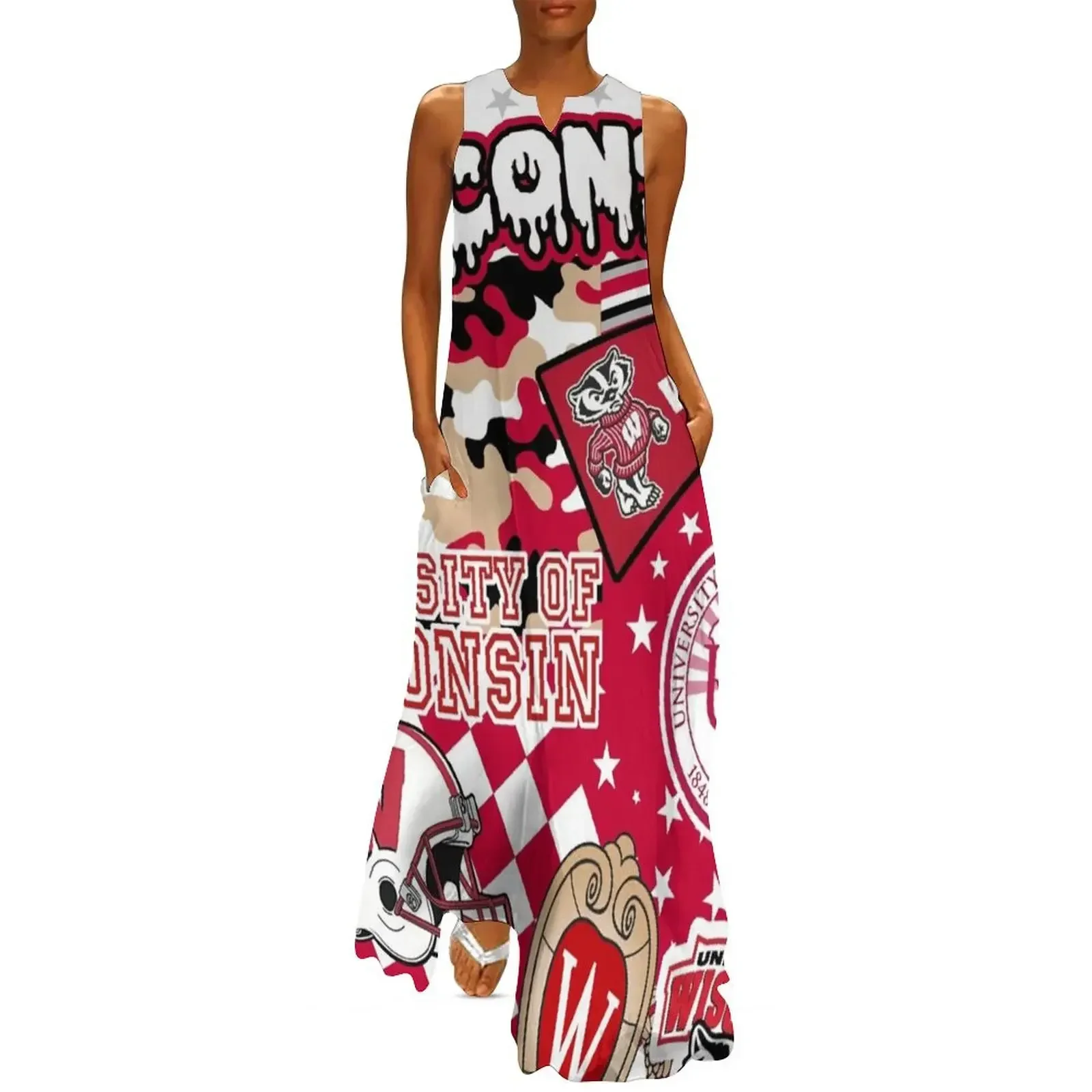 

Wisconsin Long Dress women's summer clothing 2025 Women long dress dress dresses women clothing 2025 new arrivals
