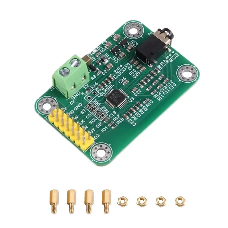 

FEDI-ADS1292 Module 24-Bit Analog-To-Digital Converter ADS1292R ECG Front-End Electrocardiogram