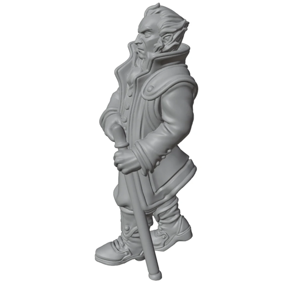 1/24/12/6 Desktop Decoration, Cute Girl Resin Model Set, GK Mini 3D Printed Grey Model Statue, DIY Doll Model, Uncolored