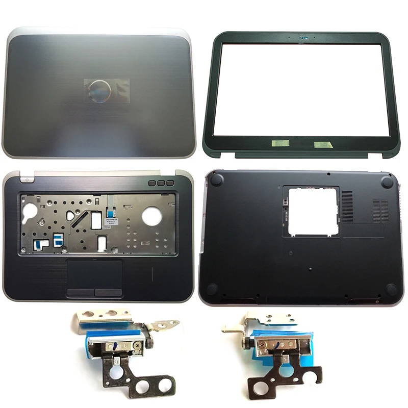 New Laptop LCD Back Cover/Front Bezel/Hinges/Palmrest/Bottom Case For DELL Inspiron 14Z 5423 05YN8X 0F6GPF 0TF7XT 0DJ3K8