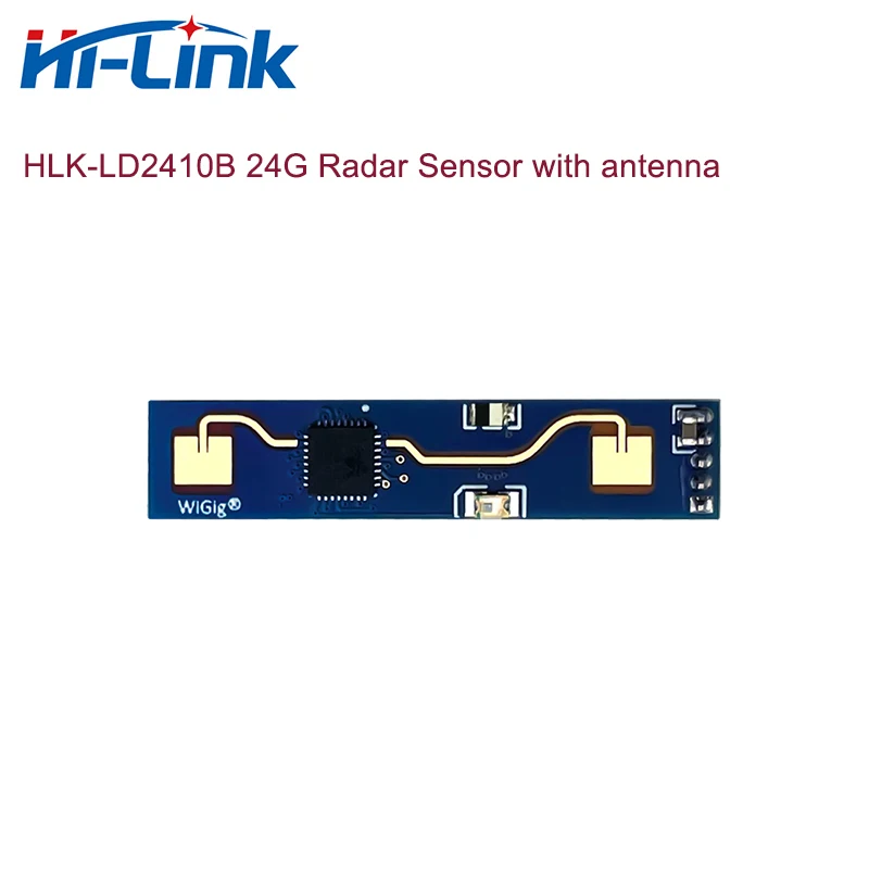 Hi-Link-Sensor Radar Pressão Humana, Módulo de Movimento, Tamanho Mini, LD2410, 5V, 24G mmWave