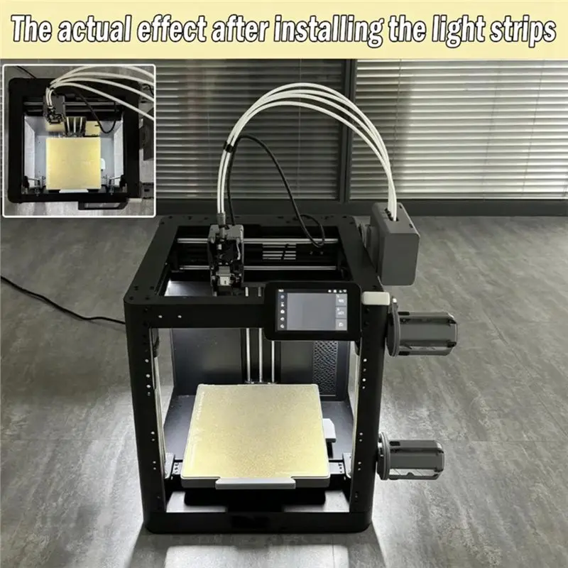 [LXYA68Z!] 2 Sets LED Double Light Strip For Flashforge Adventurer