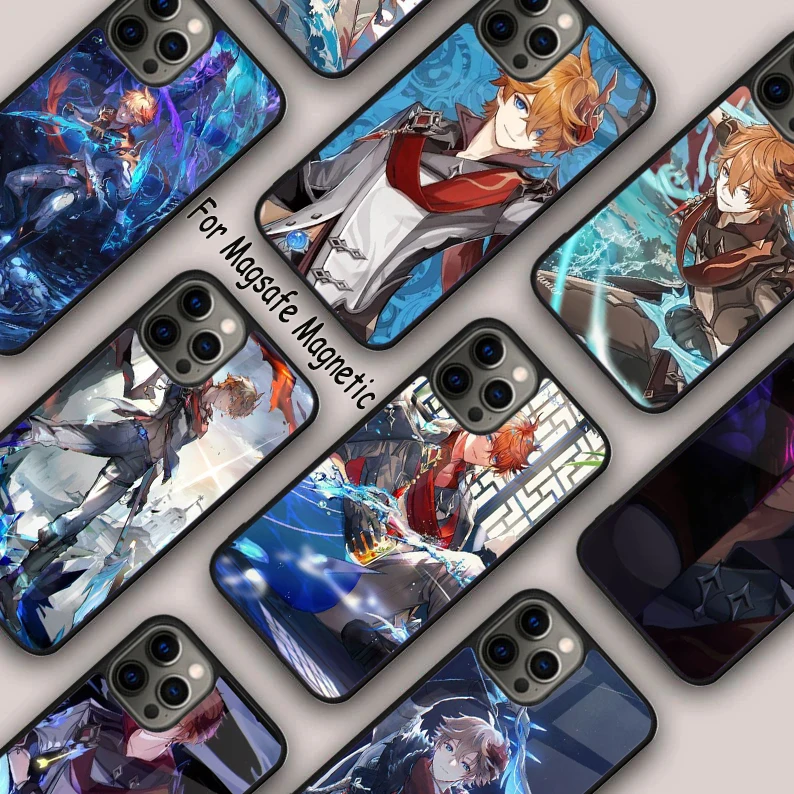 Genshin Impact Childe Magnetic Phone Case For APPLE iPhone 17 Air 16 14 13 12 Pro Max 15 Plus Wireless Charge With MagSafe Cover