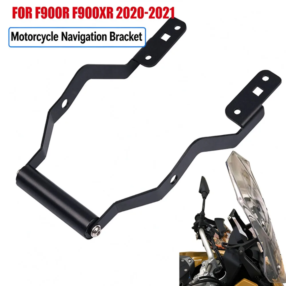 For BMW F900XR 2020-2024 Aluminum Alloy Motorcycle Windshield Windscreen Mount Bracket Mobile Phone GPS Navigation Holder