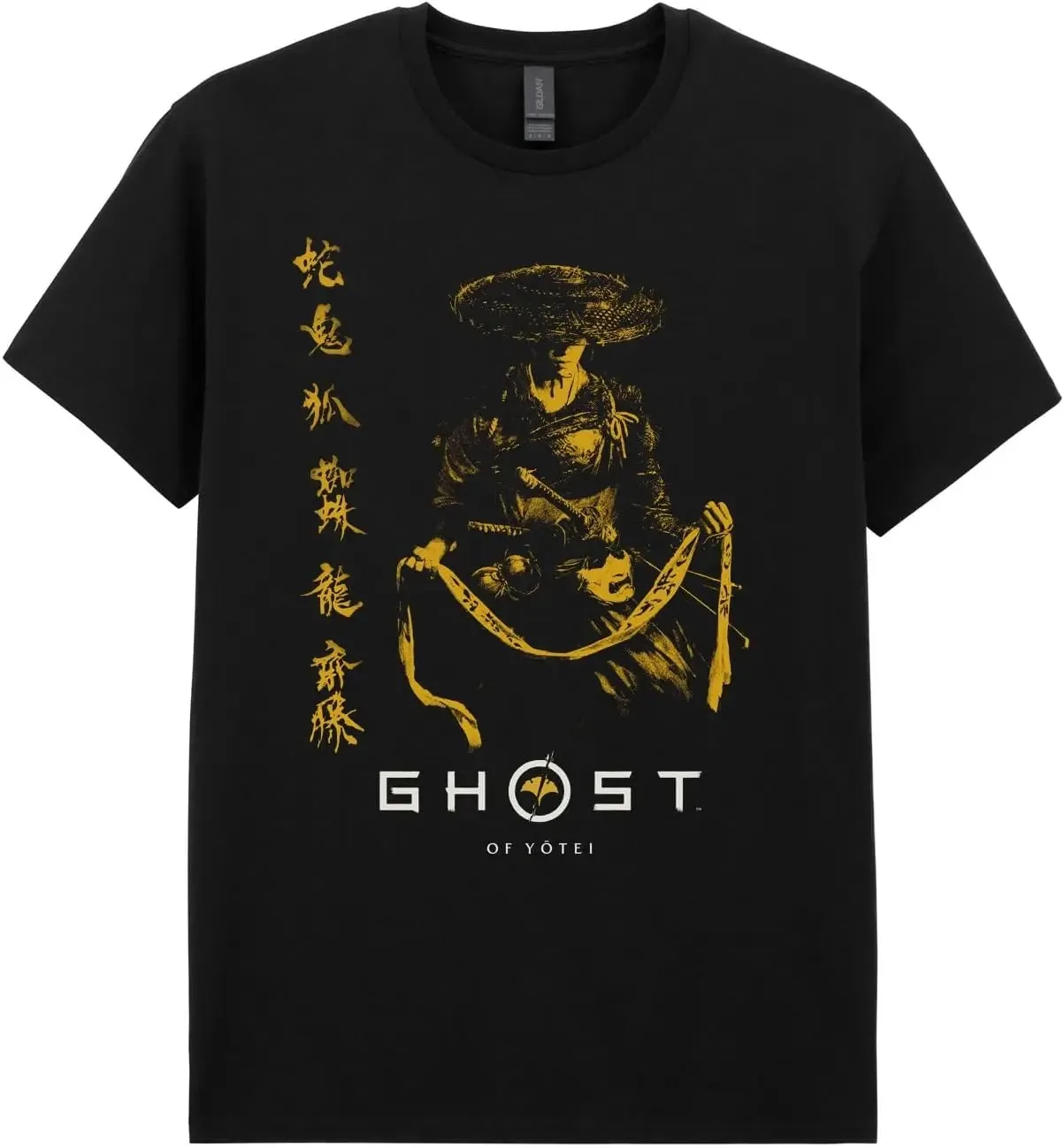 Hot Game Ghost of Yotei Grafische Print T-shirt Vrouwen Oversized Straat Y2k Korte Mouw Zwaar Katoen Hoge Kwaliteit Vrouwelijke Mannelijke Top