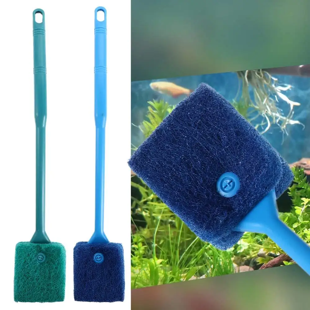 Aquarium Cleaning Brush Plastic Sponge Glass Algae Cleaner Aquarium Fish Tank Accessories