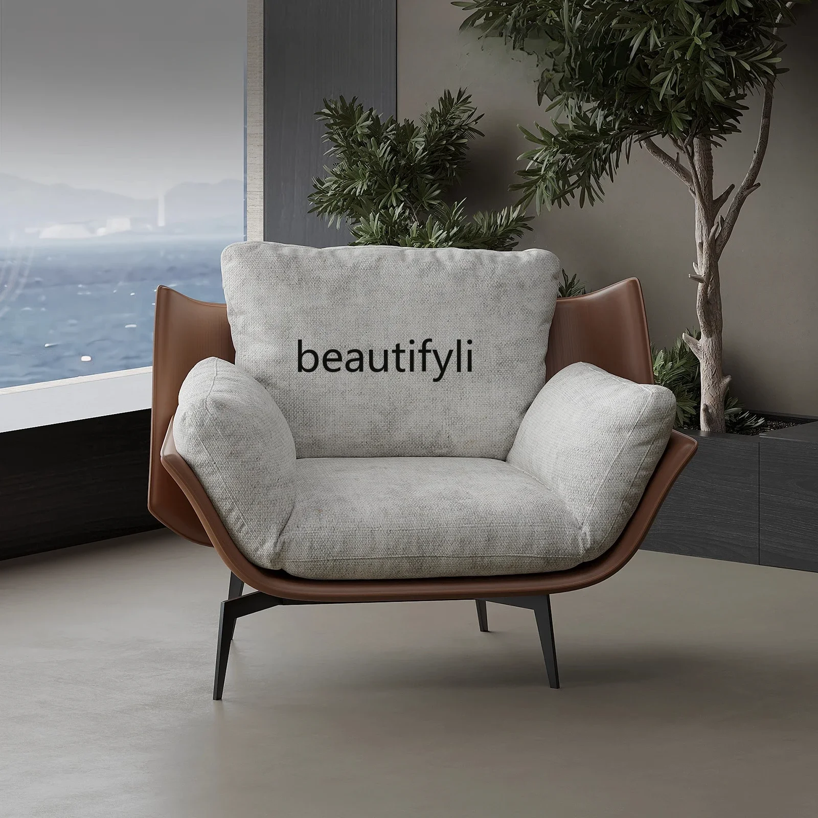 

32 итальянский стиль, кресло для отдыха, спинка для гостиной, дома, светлый роскошный одиночный диван-кресло для балкона