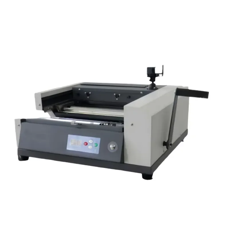 Desktop Semi-Automatic Binding Machine Binding Tool with Glue for Document File Books Notebooks Hot Glue Binding