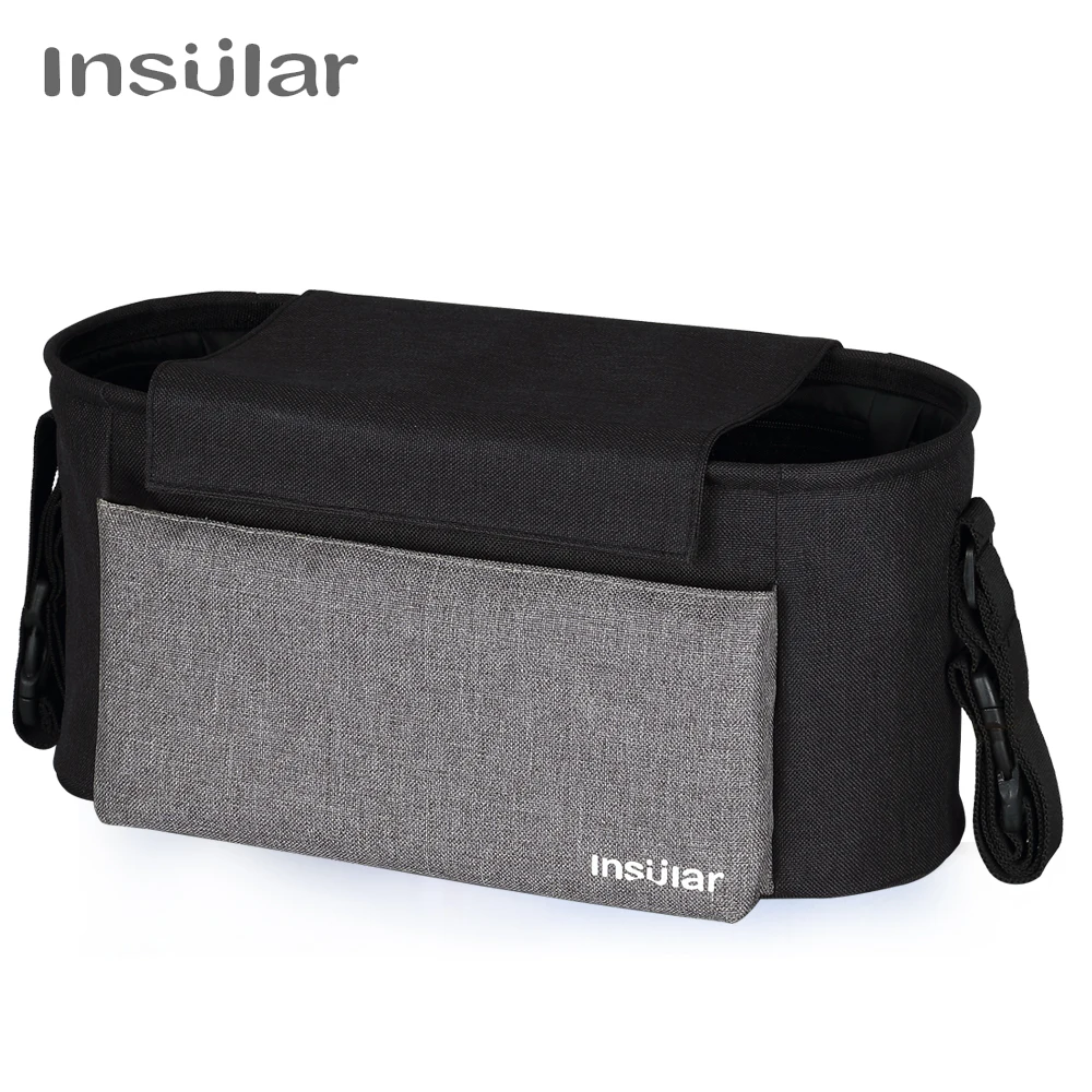 Insular Brand Baby Diaper Bag Multi-functional Mommy Nappy Stroller Bag Fashion Baby Hanging Storage Organizer Bag For Baby Care