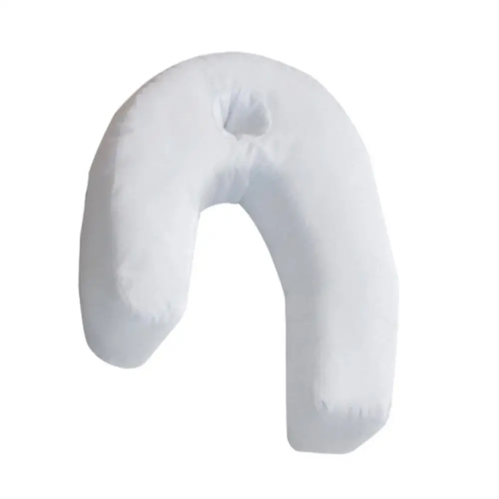 U-shaped Lumbar Side Sleeper Cushion Maternity Side Sleeper Pillow Pregnancy Pillow Support Pillows Hold Neck Spine Protection