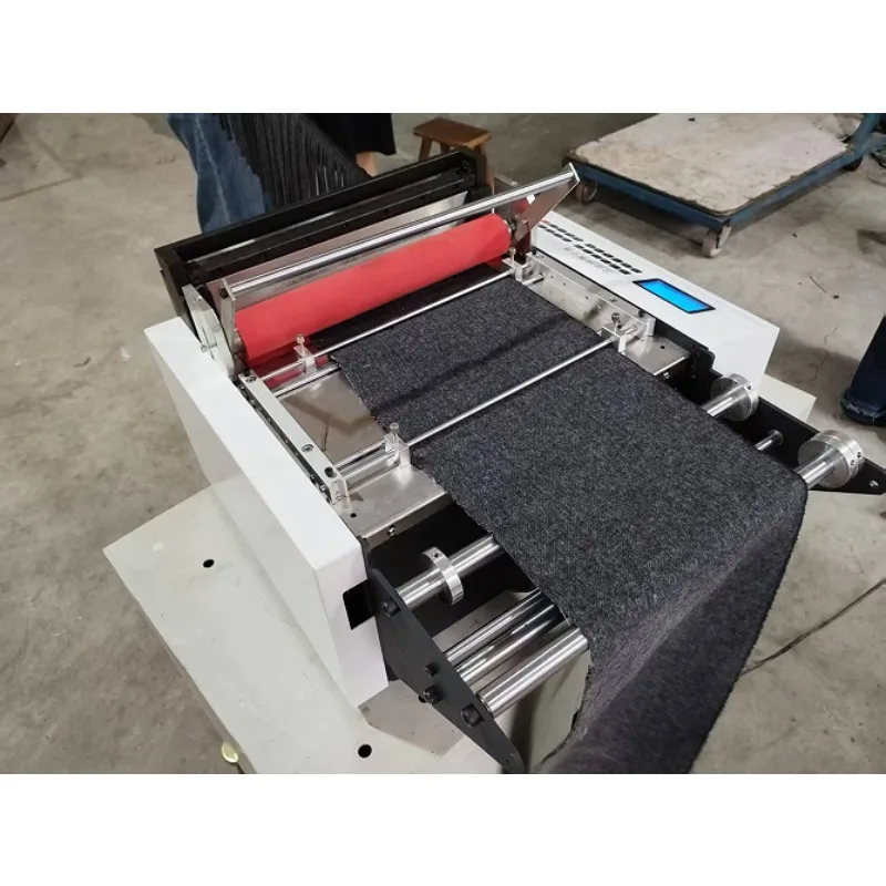 [ขายดี] เครื่องตัดพู่หนังประสิทธิภาพสูง เครื่องตัดริบบิ้นผ้า เครื่องตัดพู่ผ้าพันคอ