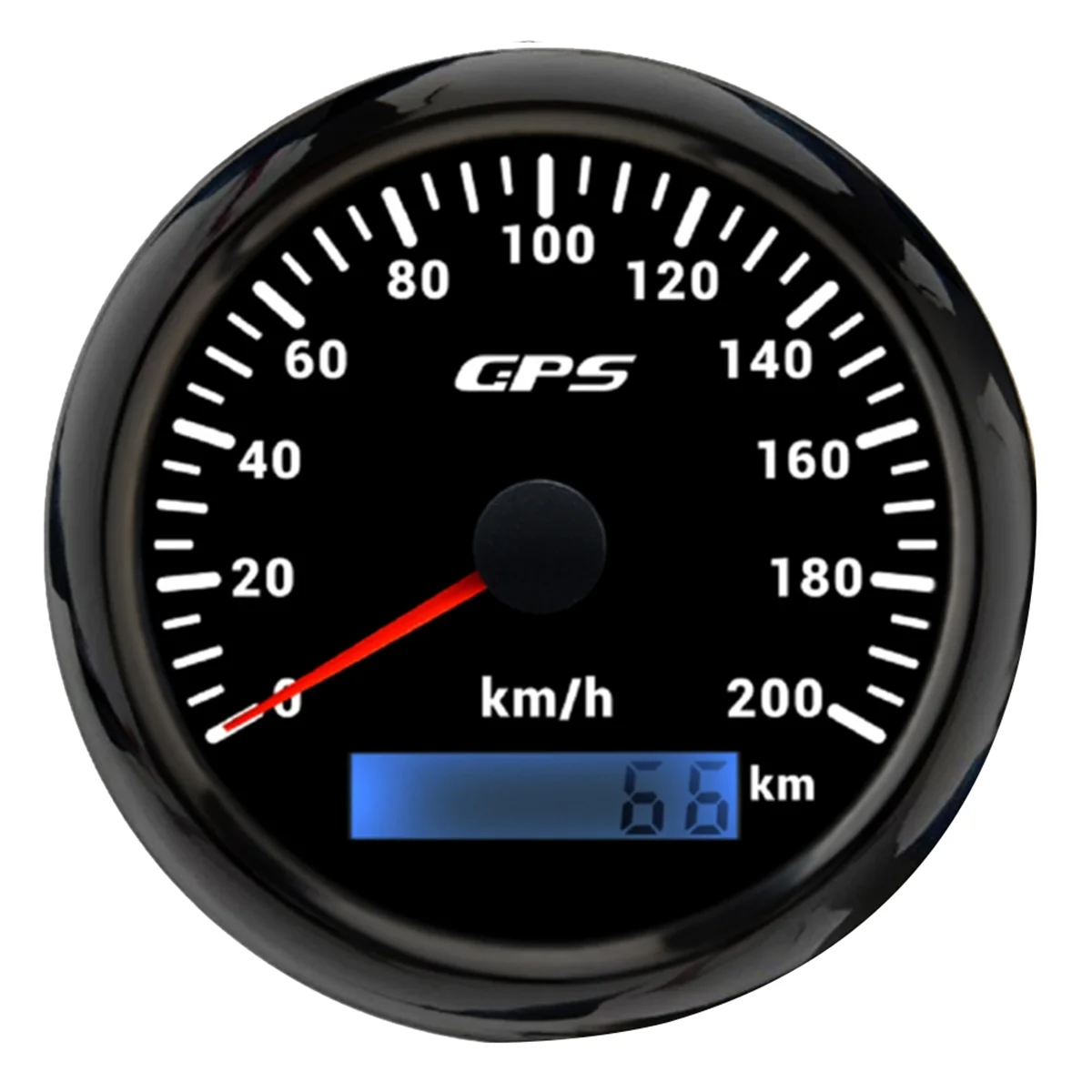 QUAI-IT85MM GPS-спидометр с GPS-антенной 0-200 км/ч, одометр скорости для морского автомобиля, лодки