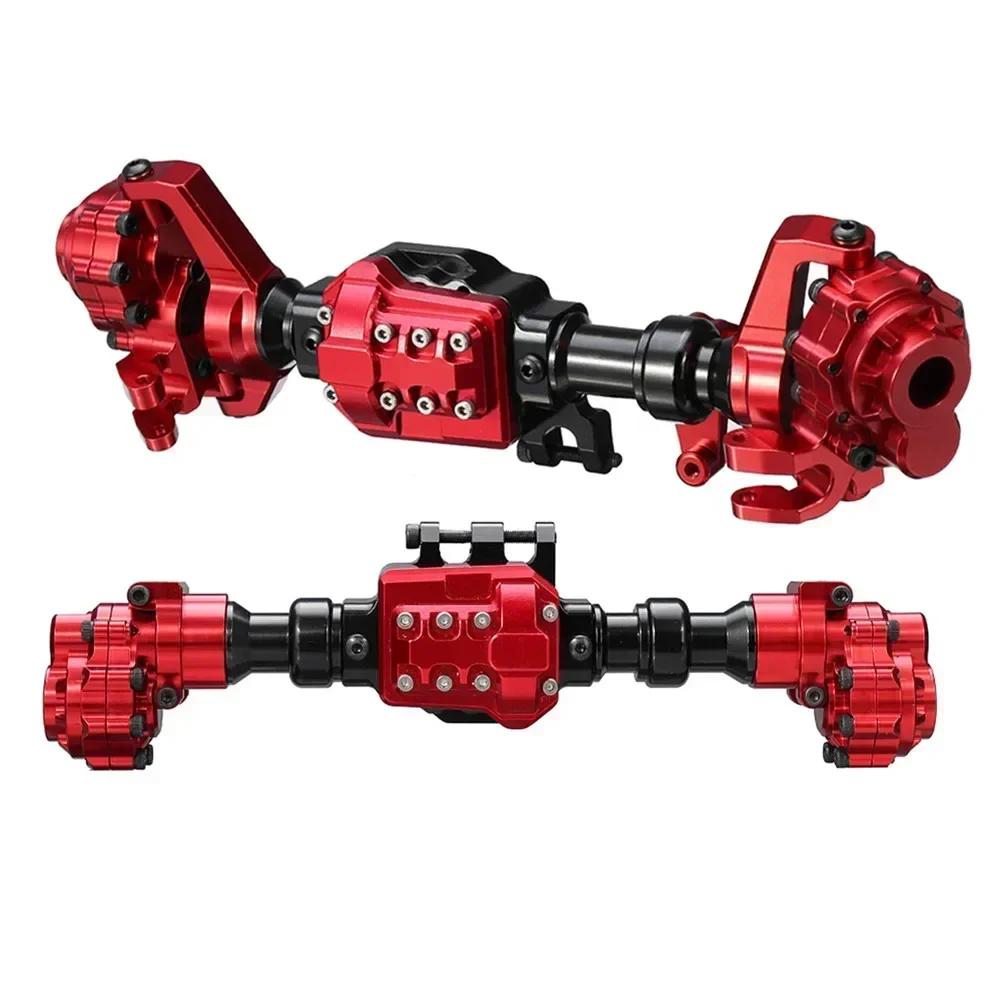 

Алюминиевый корпус портальной оси для радиоуправляемых краулеров 1/10 Traxxas TRX-4 Defender Bronco G500 Chevrolet, металлические детали для тюнинга