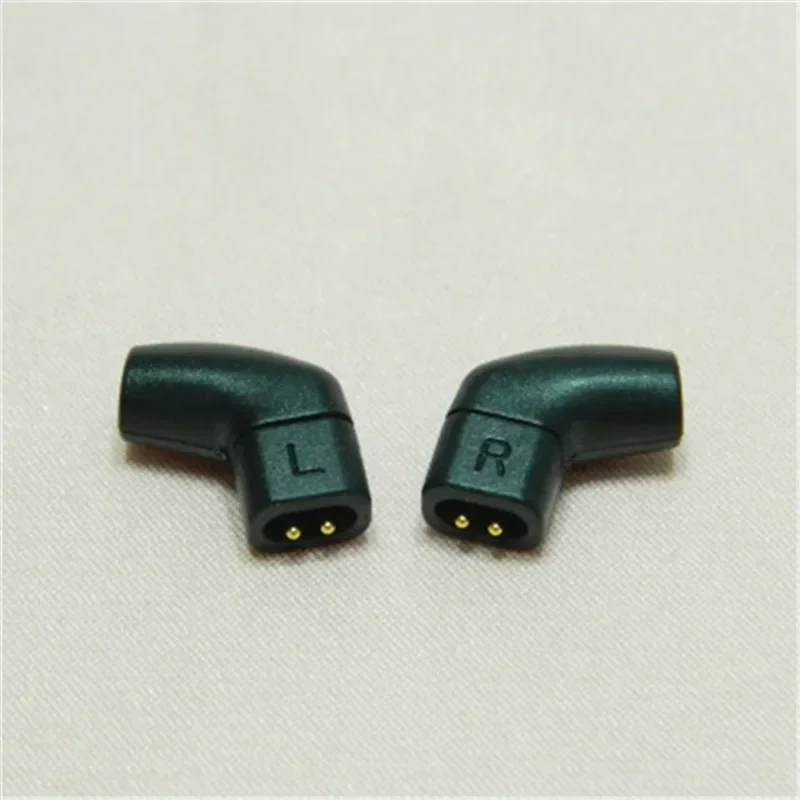 Wtyczka słuchawek złącze QDC 0.75mm 2-pinowe wtyczki do słuchawek gniazdo Audio elektroniki użytkowej dla RR NF NM2 + NA1 zestaw słuchawkowy Black Clear — zdjęcie produktu 3