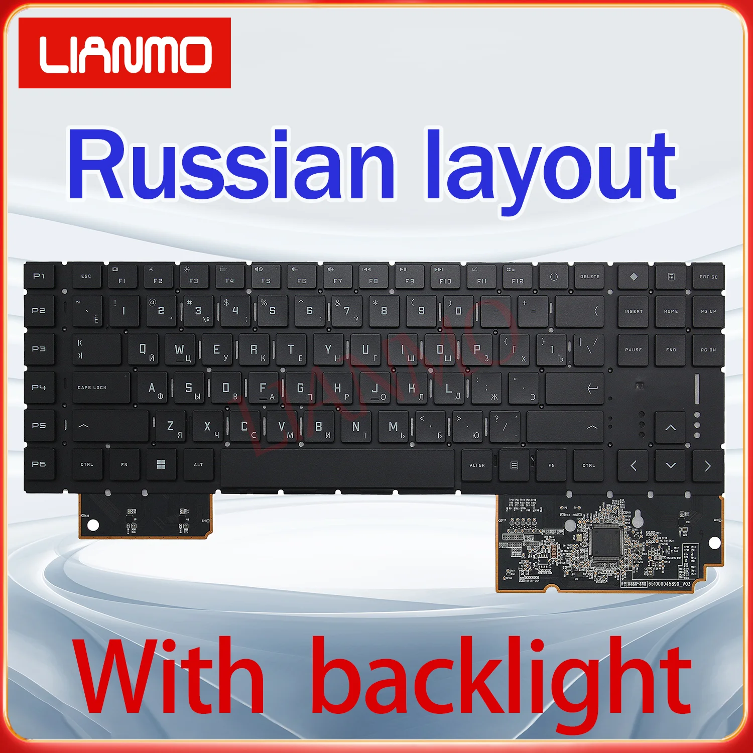 Portuguese/Russian/Slovenia/Turkish/Ukrainian/US layout for HP 17-CK1001/1002 17-CM Omen 7/8 PLUS TPN-Q266 backlight keyboard