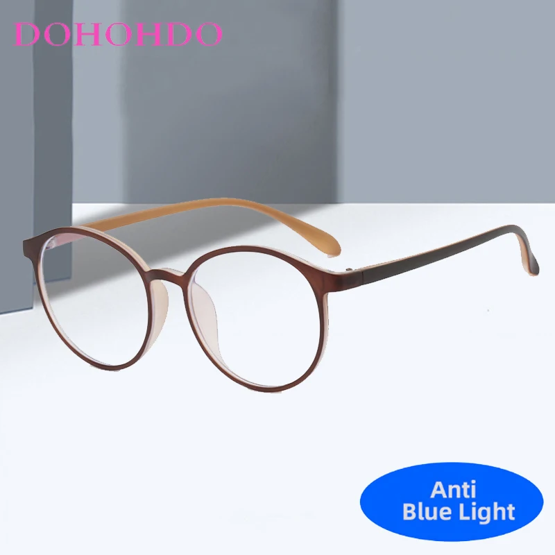 

Classic Round Frame Computer Anti Blue Light Eyeglasses For Men Women Gaming Reading Eye Protection Optical Glasses Unisex Очки