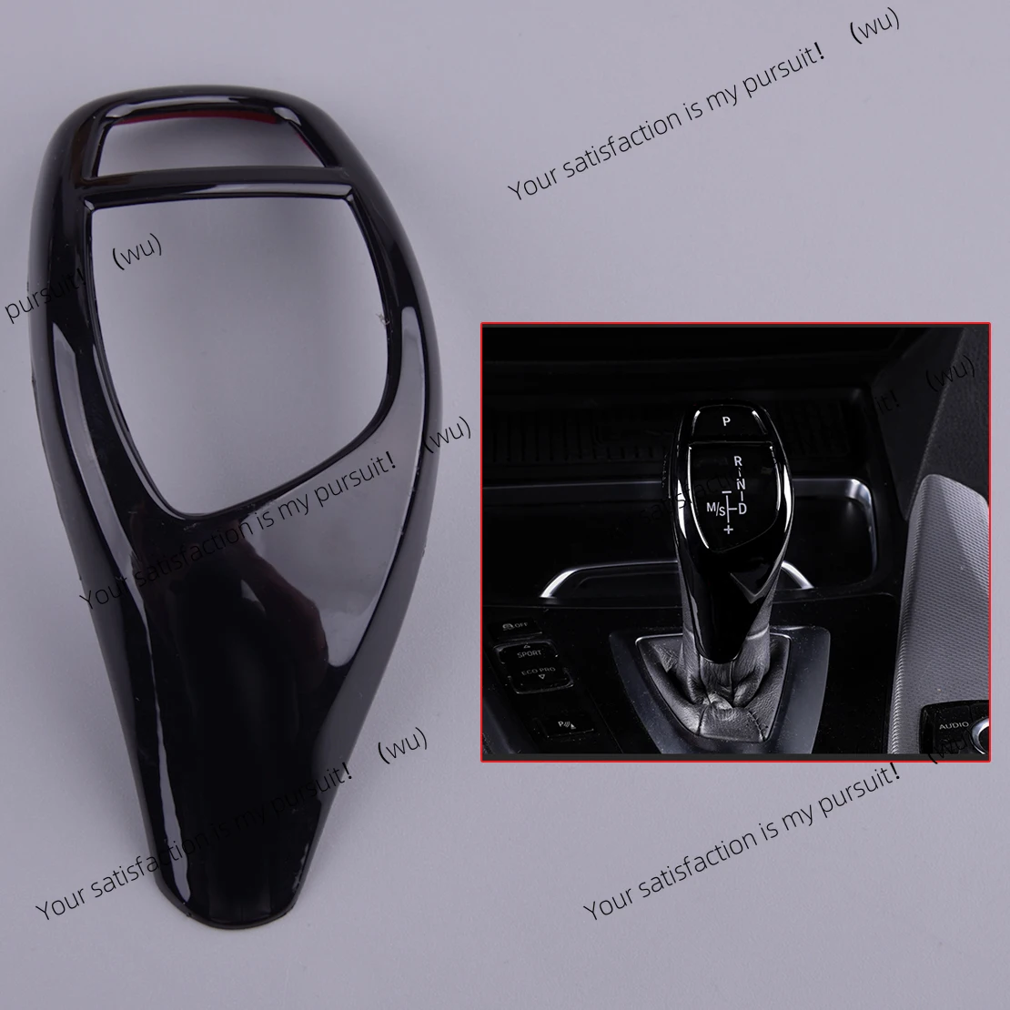 

Для BMW 1 2 3 4 5 7 серии X3 X4 F20 F21 F22 F23 F30 F32 F10 F25 F26 АБС-материал глянцевая рамка рычага переключения передач