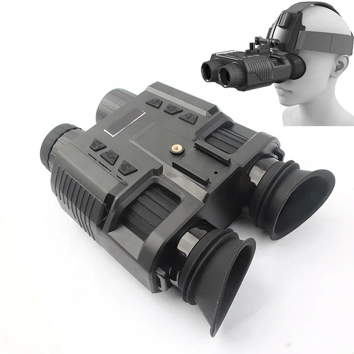 

NV8000 Recordable Photographable Thermal Monocular Binoculars 4X Infrared Helmet Night Vision Goggles