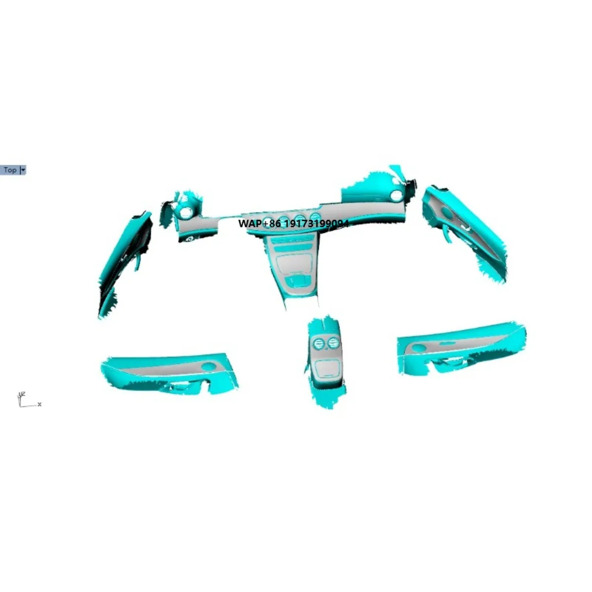 

Dry Carbon Fiber W213 Interior Center Dashboard Trim for-MercedesBenz E Class W213 4-Door 2020-2021