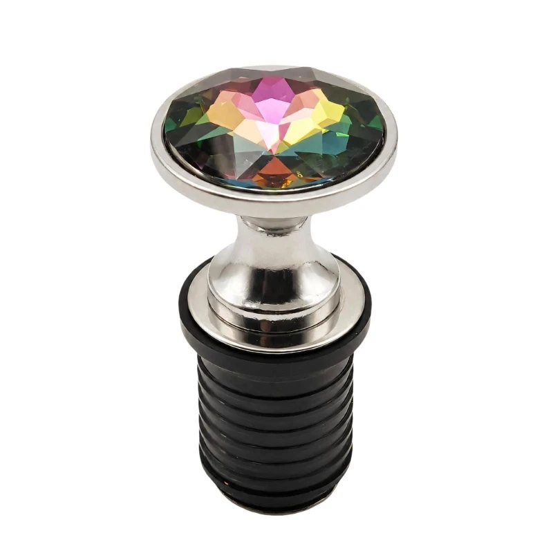 Y4UA Boat Drain Plug with Rubber Body and Hand-Operated Knob Closure, 1Inch Diameter