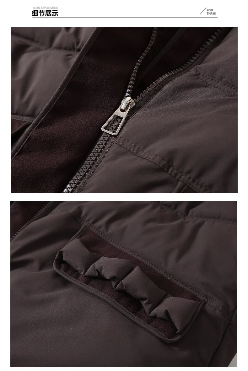 Winter New Solid Color Fur Collar Splicing Short Down Cotton Jacket Women's Thickened Long-sleeved Fashionable Versatile Coat