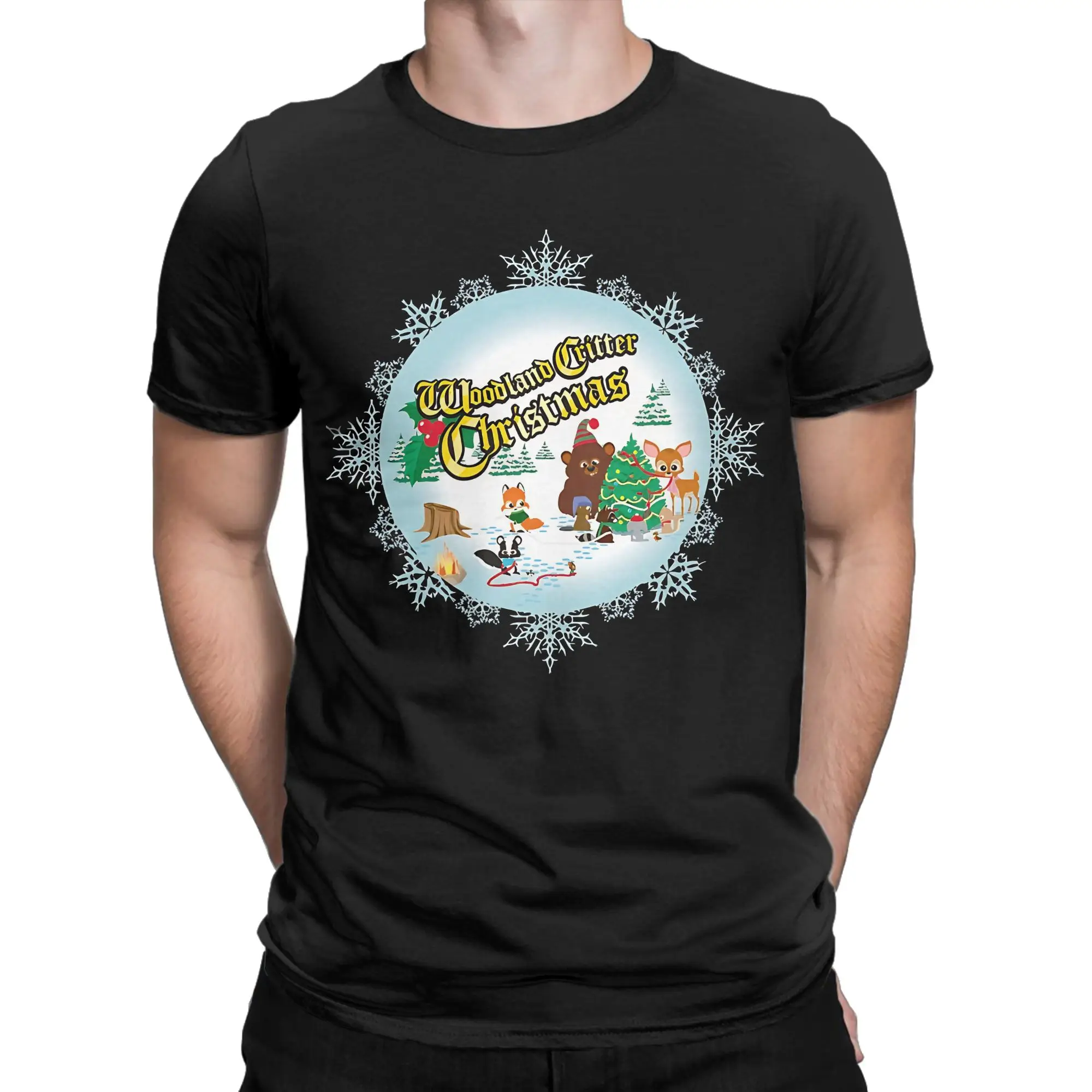 Classic Funny Graphic 100% Cotton T-Shirt Southpark Tops Tees For Men