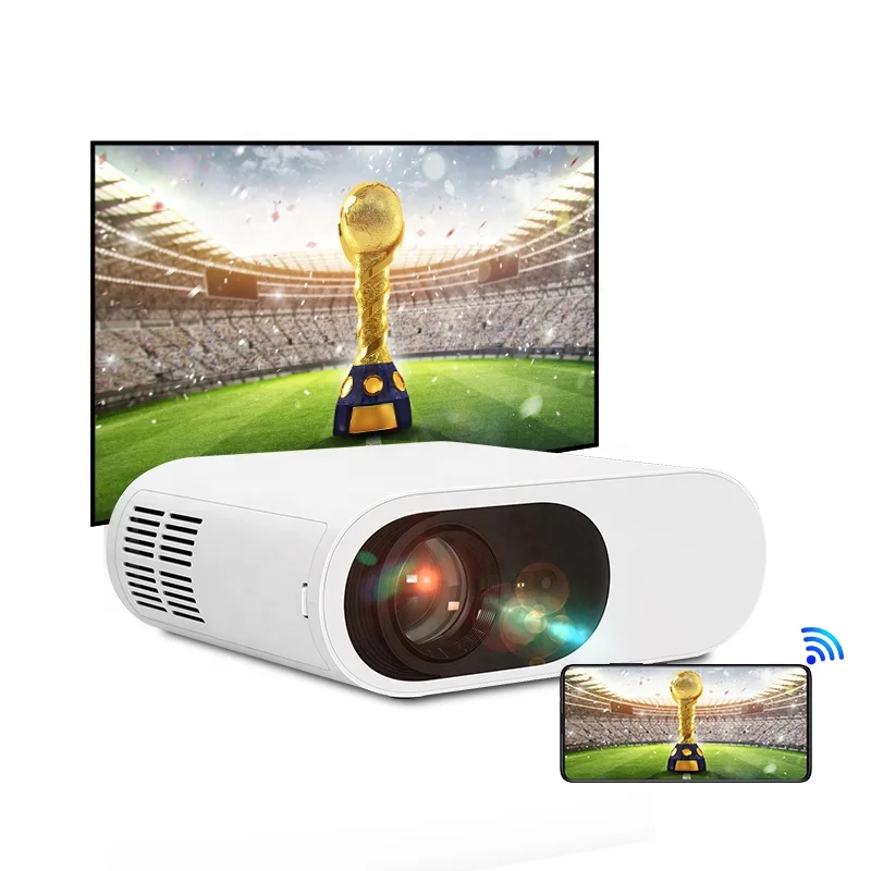 Original Factory Salange LED Projector 1080 FULL HD Wifi Mobile Adaptable Mini Projector Portable Video Projector 4K Android P95