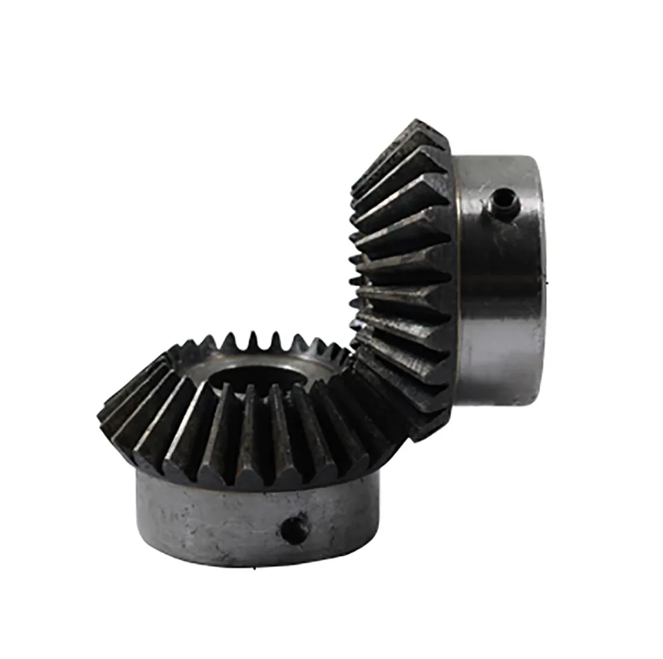 1.5 Module 18 Tooth Steel Bevel Gear - 90 Degree 1:1 Ratio Spur Gear With 14mm Keyway