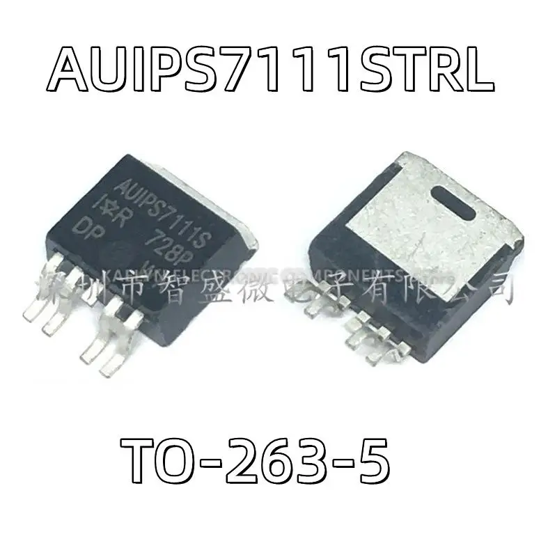 1Pcs/lot AUIPS7111STRL AUIPS7111S Power Switch/Driver 1:1 N-Channel 10A PG-TO263-5