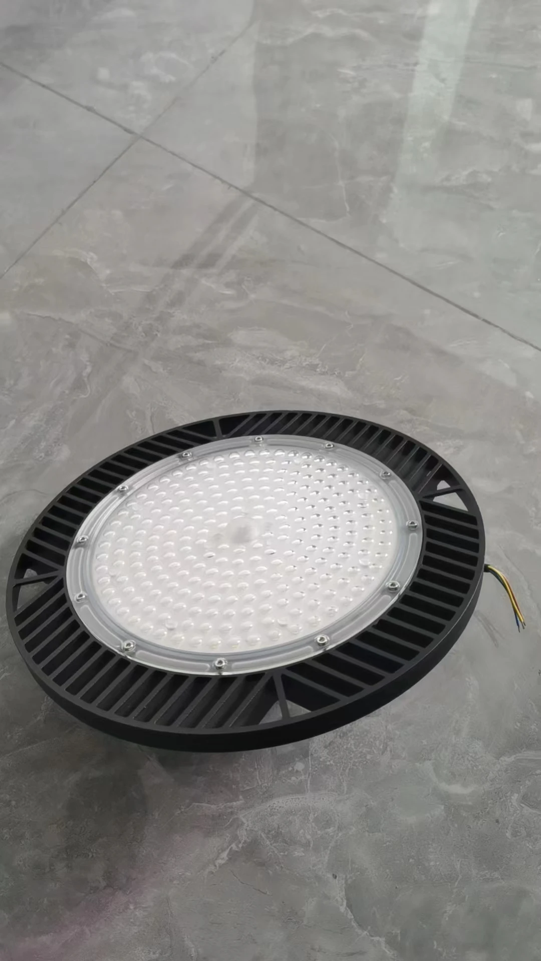 High Brightness 110lm/w IP65 led high bay light 100w ufo led high bay light AC80-300V dimmable high bay led lights